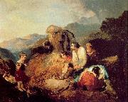 MacDonald, Daniel The Discovery of the Potato Blight Spain oil painting artist